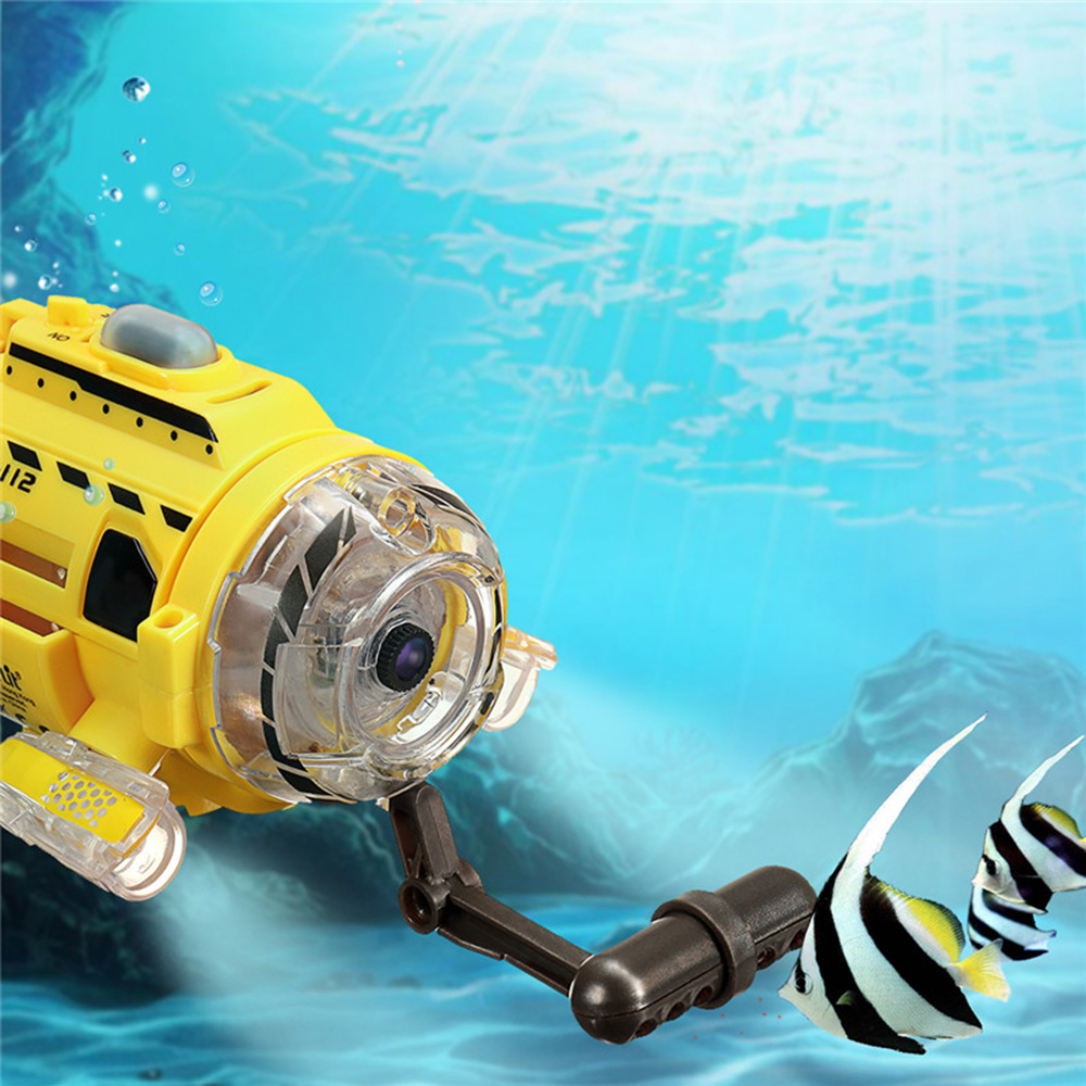Infrared Control Aqua RC Submarine with 0.3MP Camera and Light RC Toy for Kids