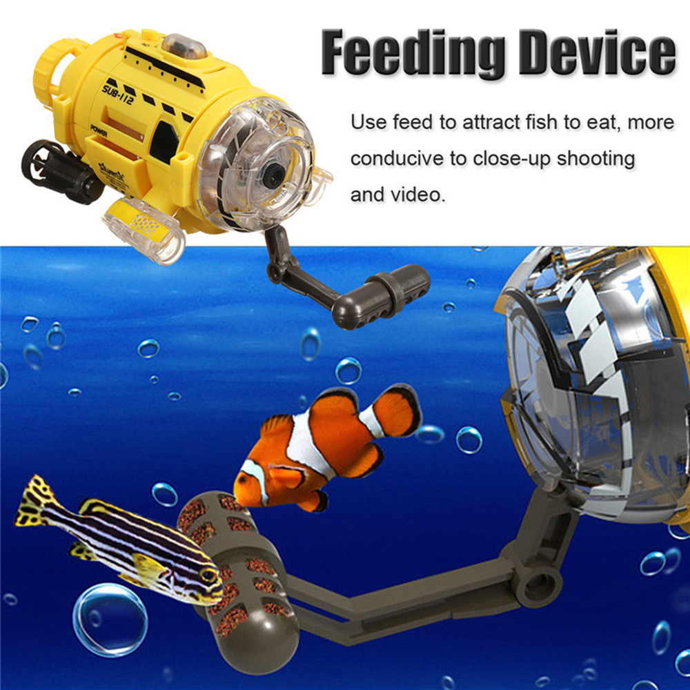 Infrared Control Aqua RC Submarine with 0.3MP Camera and Light RC Toy for Kids Infrared Control Aqua RC Submarine with 0.3MP Camera and Light RC Toy for Kids