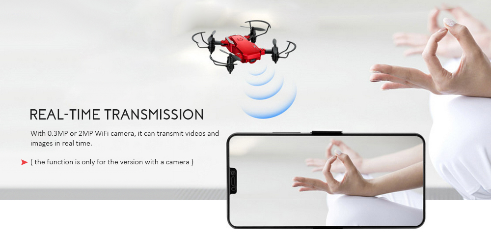 TXD - G1 Foldable Mini RC Drone WiFi Altitude Hold One Key Takeoff 360-degree Stunt High / Low Speed Quadcopter TXD - G1 Foldable Mini RC Drone WiFi Altitude Hold One Key Takeoff 360-degree Stunt High / Low Speed Quadcopter