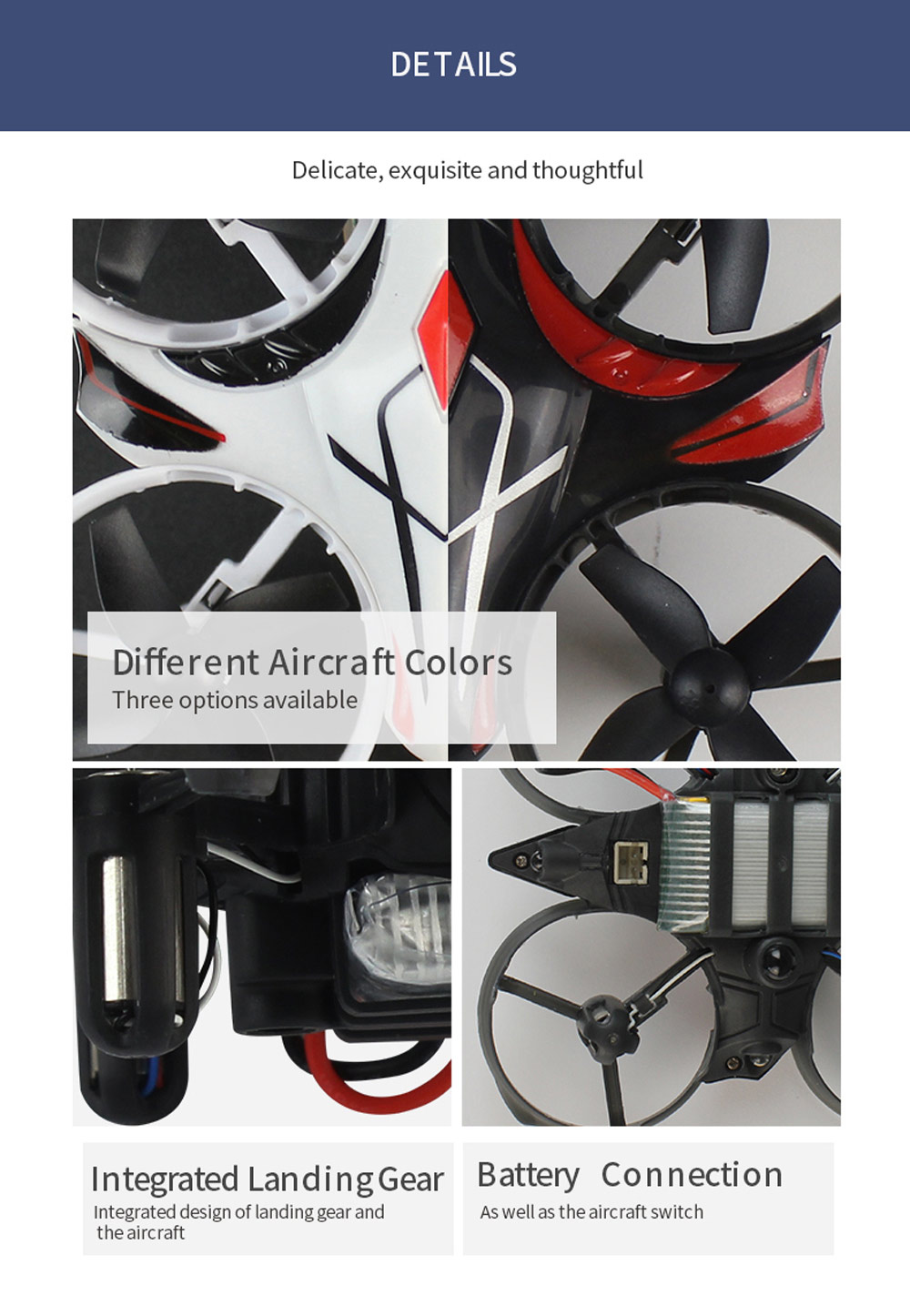 JJRC H56 TaiChi RC Drone Interactive Altitude Hold Gesture Control Throw Shake Fly 3D Flip One Key Takeoff Landing JJRC H56 TaiChi RC Drone Interactive Altitude Hold Gesture Control Throw Shake Fly 3D Flip One Key Takeoff Landing