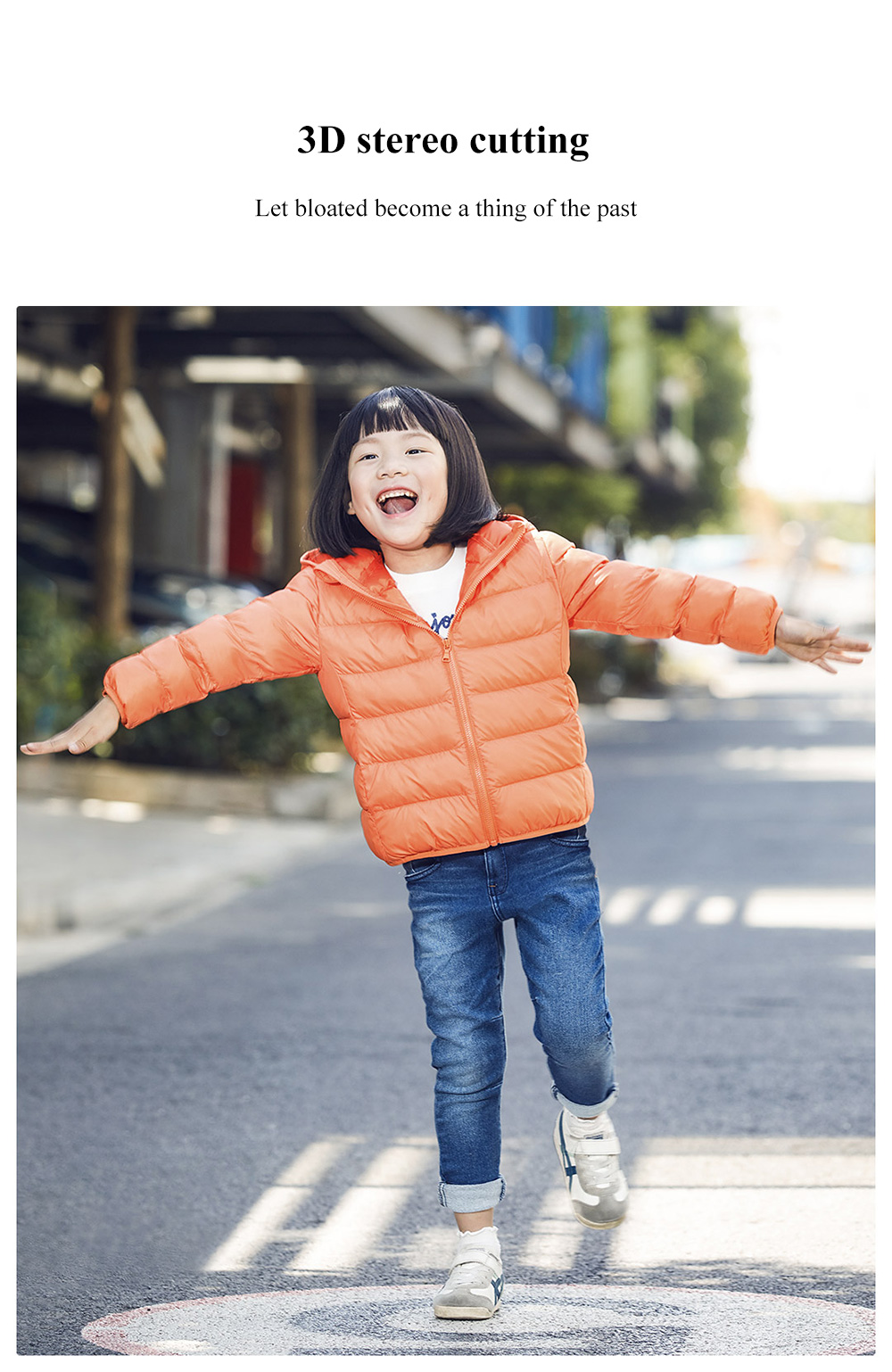 Lightweight Cotton-padded Unisex Coat for Children Lightweight Cotton-padded Unisex Coat for Children