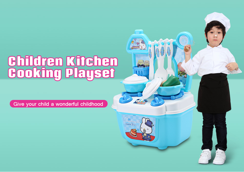 No.872 Kids Household Playset Children Kitchen Cooking Set Simulation Toy