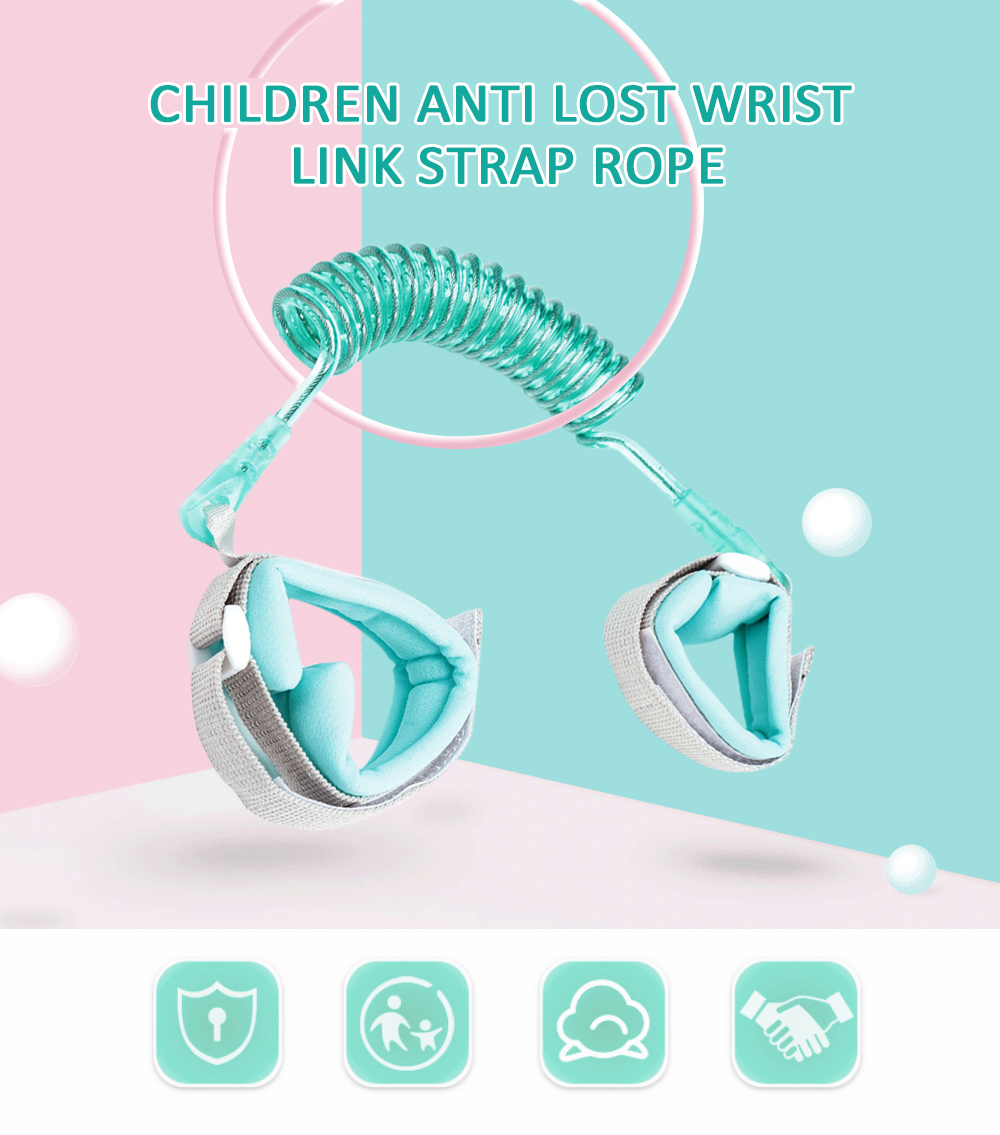 Children Anti Lost Wrist Link Strap Rope