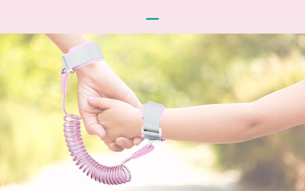 Children Anti Lost Wrist Link Strap Rope