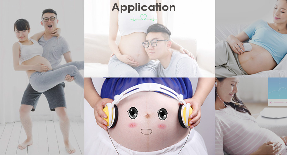 aCurio AF - 708A Ultrasound Doppler Radiation-free Fetal Heart Rate Monitor aCurio AF - 708A Ultrasound Doppler Radiation-free Fetal Heart Rate Monitor