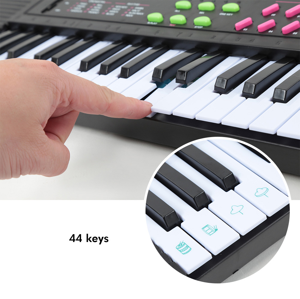 Children 44-key Middle Electronic Keyboard with Microphone