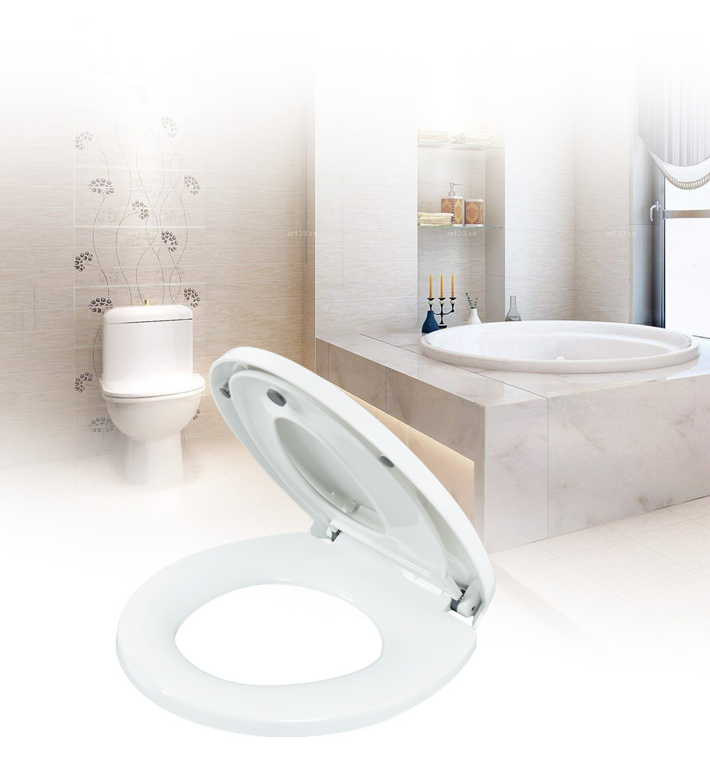 Round Adult Toilet Seat with Child Potty Training Cover Round Adult Toilet Seat with Child Potty Training Cover