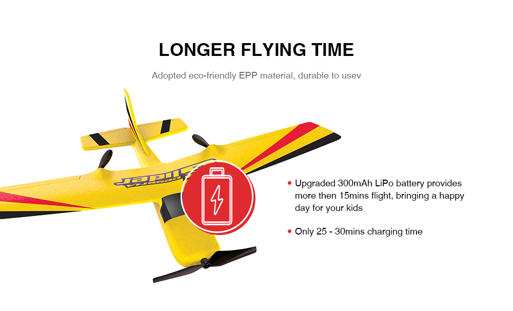 Z50 EPP 2CH Built-in 6-axis Gyroscope Fixed Wing RC Airplane