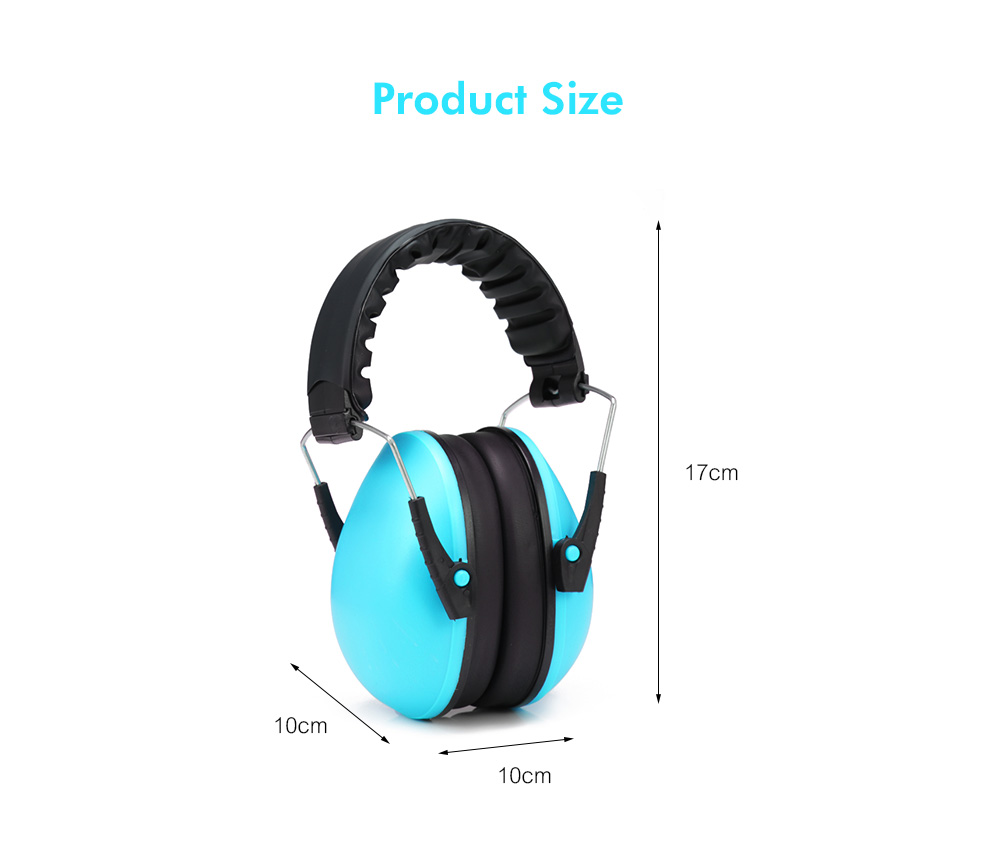 Baby Soundproof Hearing Protection Adjustable Noise Reduction Earmuffs