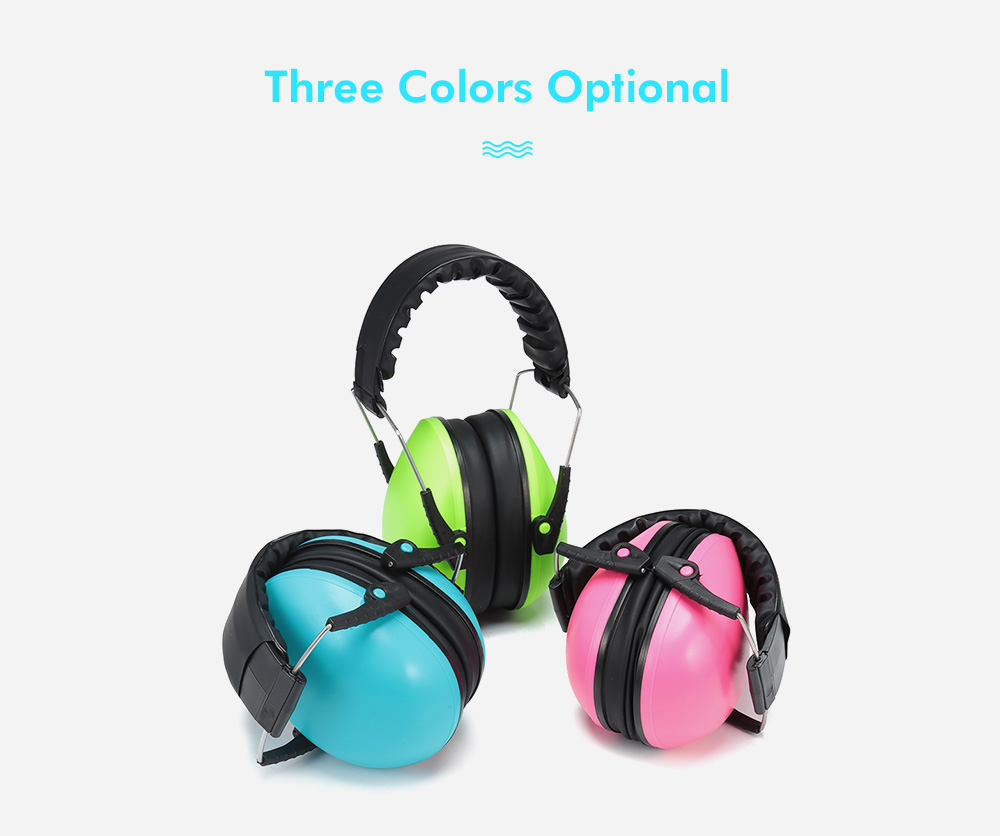 Baby Soundproof Hearing Protection Adjustable Noise Reduction Earmuffs