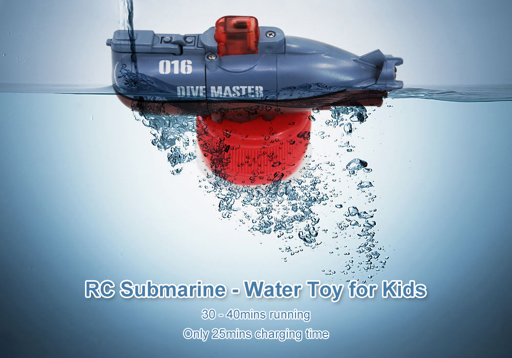 49 Mini Submarine Electric Toy Dive Master Model for Children