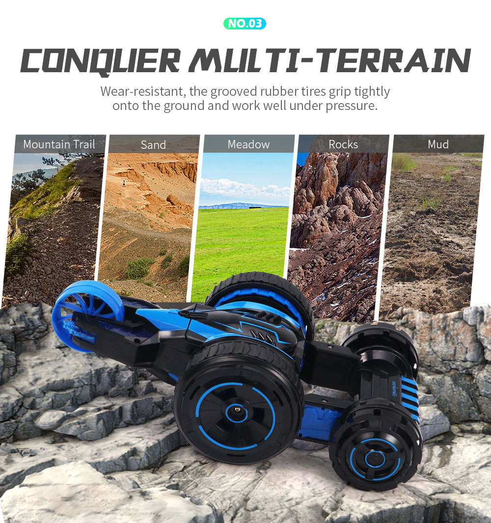 JJRC Q49 Acro Cool Light 360-degree Rotation One Key Transform Stunt RC Car JJRC Q49 Acro Cool Light 360-degree Rotation One Key Transform Stunt RC Car