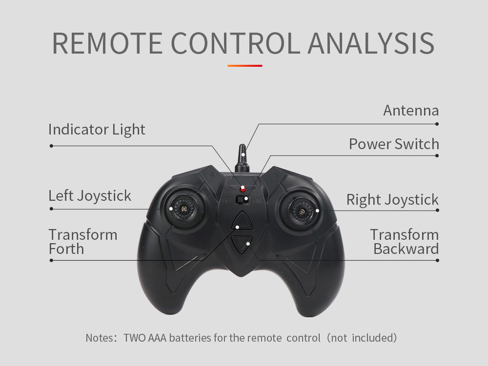 JJRC Q49 Acro Cool Light 360-degree Rotation One Key Transform Stunt RC Car JJRC Q49 Acro Cool Light 360-degree Rotation One Key Transform Stunt RC Car