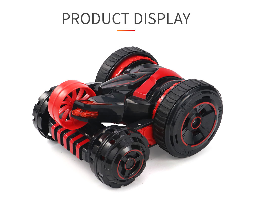 JJRC Q49 Acro Cool Light 360-degree Rotation One Key Transform Stunt RC Car