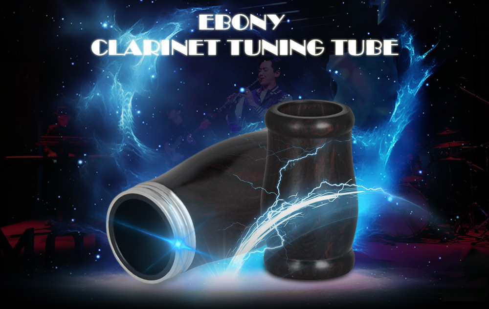 IRIN Natural Ebony Clarinet Tuning Tube Musical Instrument Accessory