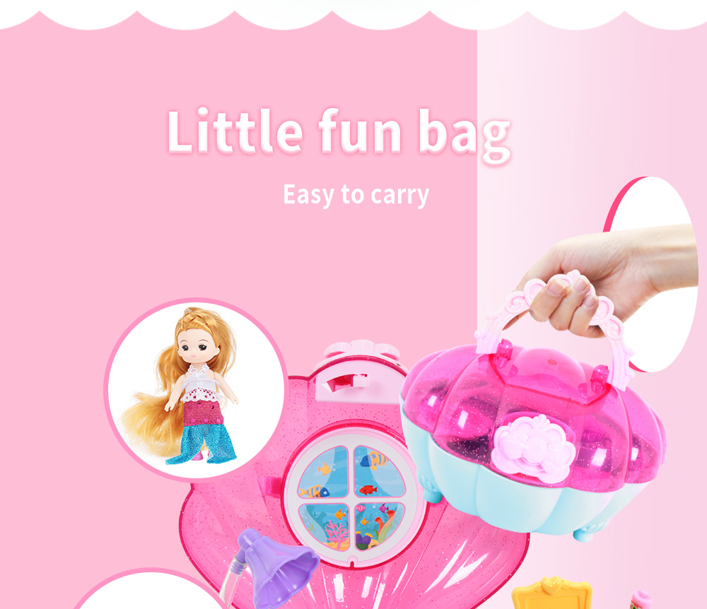 DIY Foldable Magic Small Bathroom Portable Doll House DIY Foldable Magic Small Bathroom Portable Doll House
