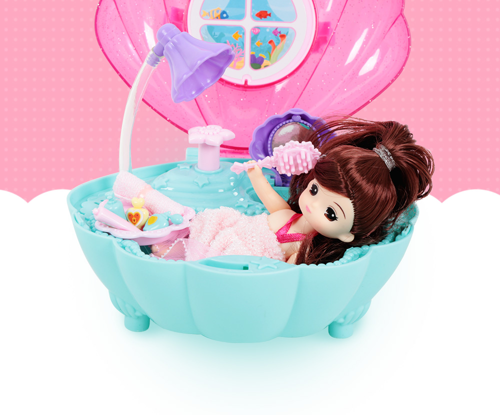 DIY Foldable Magic Small Bathroom Portable Doll House DIY Foldable Magic Small Bathroom Portable Doll House