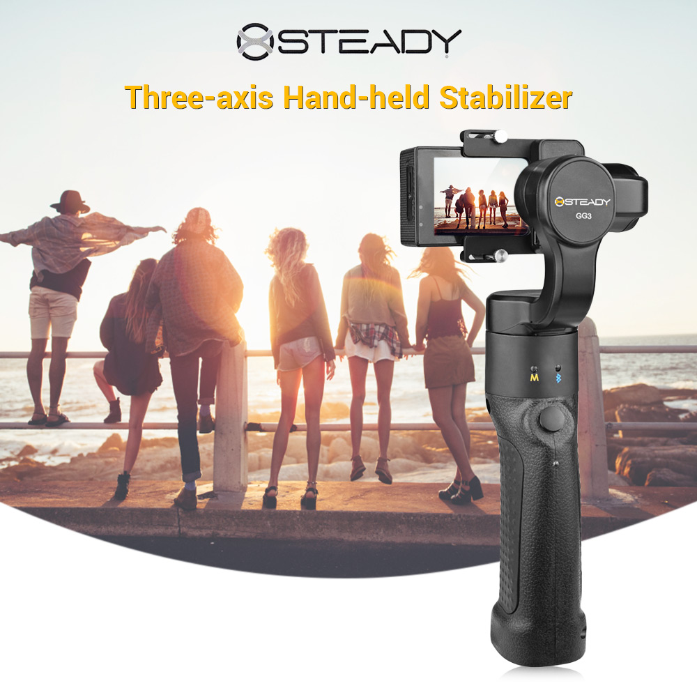 Xsteady Three-axis Hand-held Stand Sports Camera Stabilizer