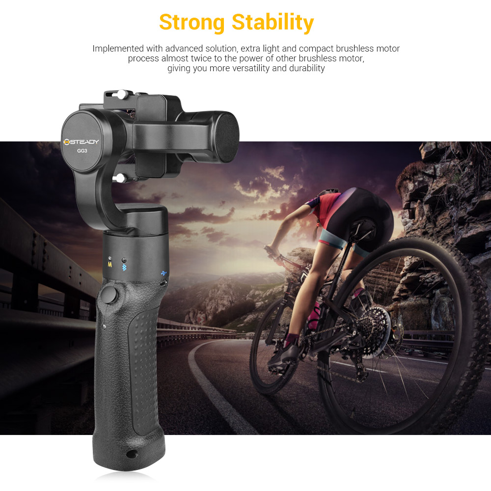 Xsteady Three-axis Hand-held Stand Sports Camera Stabilizer