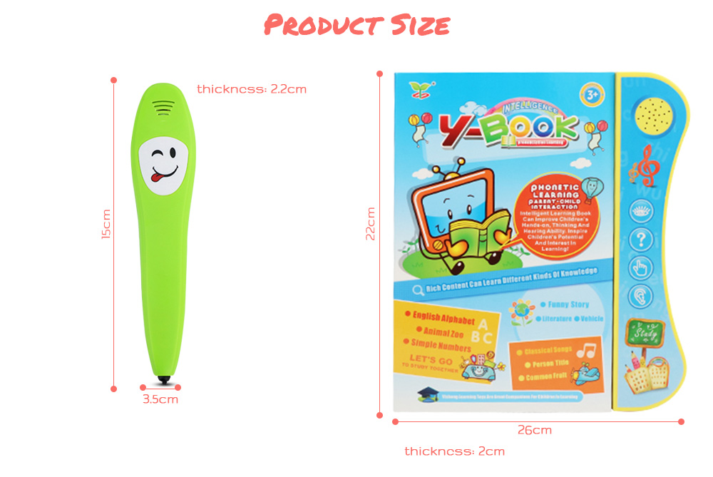 No.2605C English Voice Learning Book with Smart Logic Pen No.2605C English Voice Learning Book with Smart Logic Pen