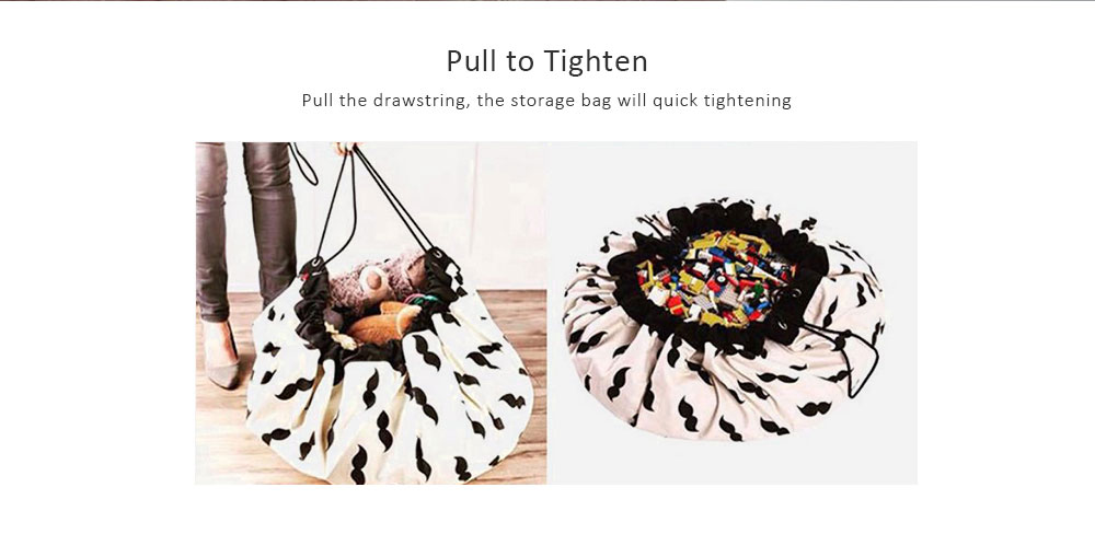 LETING Cute Pattern Children Toy Express Waterproof Picnic Crawl Storage Bag LETING Cute Pattern Children Toy Express Waterproof Picnic Crawl Storage Bag