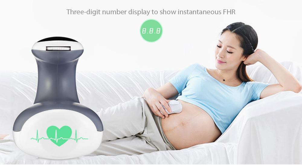 aCurio AF - 708D Ultrasound Doppler Radiation-free Fetal Heart Rate Monitor