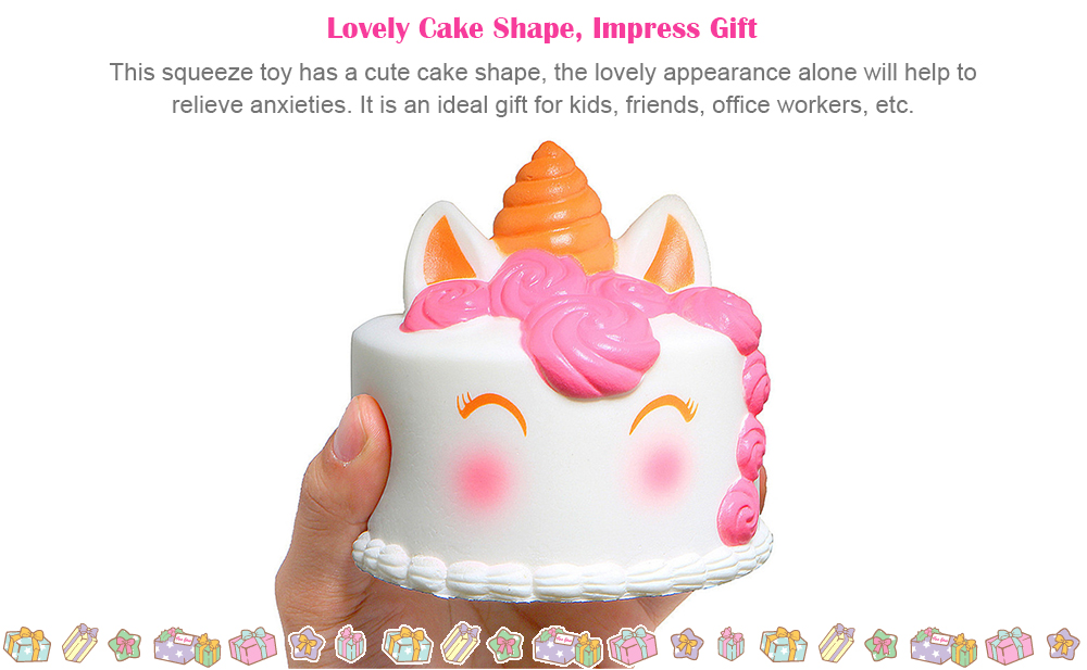 Jumbo Squishy Slow Rising Scented Unicorn Cake Squeeze Toy Jumbo Squishy Slow Rising Scented Unicorn Cake Squeeze Toy