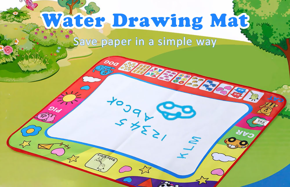 Children Doodle Drawing Toys 1 Painting Mat + 2 Water Drawing Pen Children Doodle Drawing Toys 1 Painting Mat + 2 Water Drawing Pen
