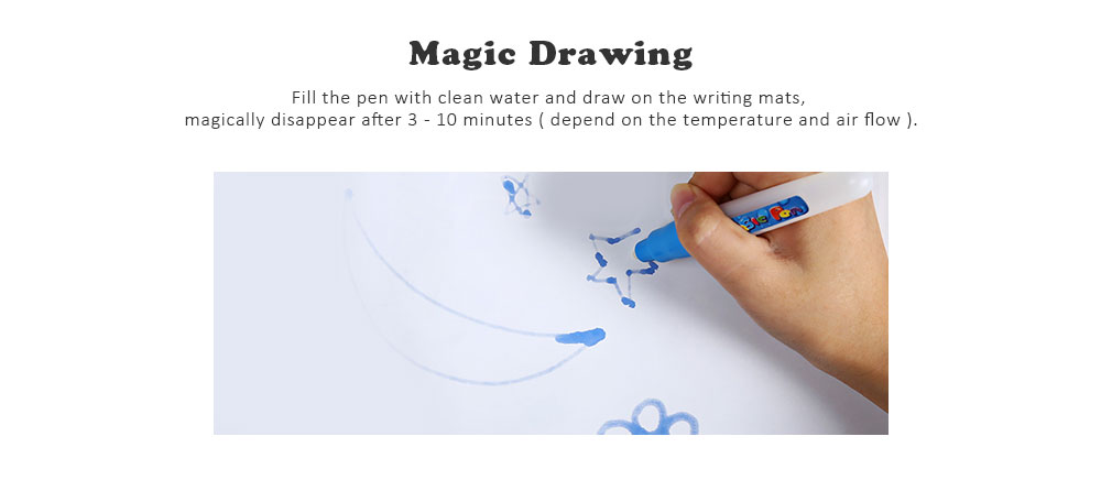 Children Doodle Drawing Toys 1 Painting Mat + 2 Water Drawing Pen Children Doodle Drawing Toys 1 Painting Mat + 2 Water Drawing Pen