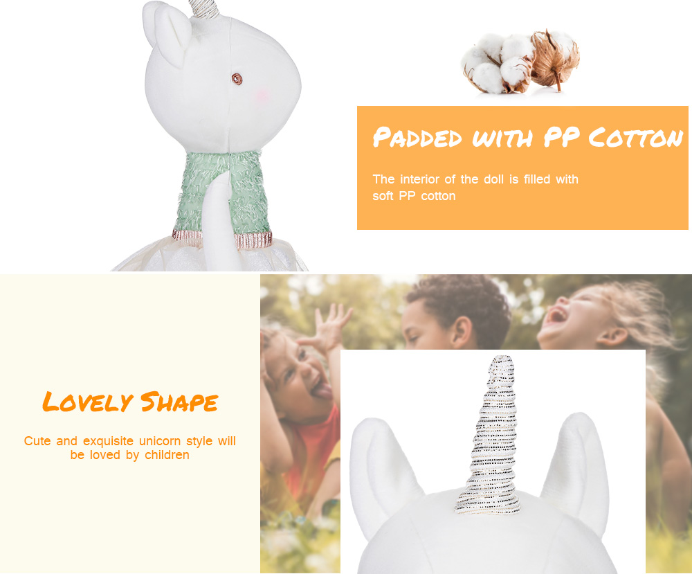 33CM Plush Toy Stuffed Unicorn Doll Children Birthday Gift