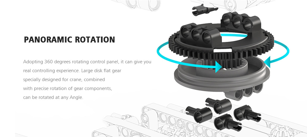 Xiaomi MITU Building Block Engineering Crane