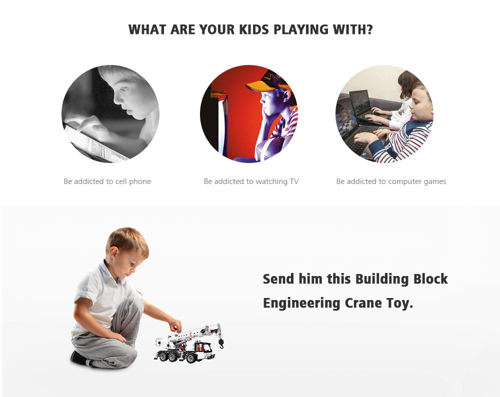 Xiaomi MITU Building Block Engineering Crane