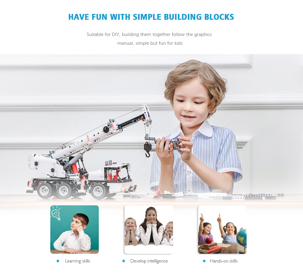 Xiaomi MITU Building Block Engineering Crane