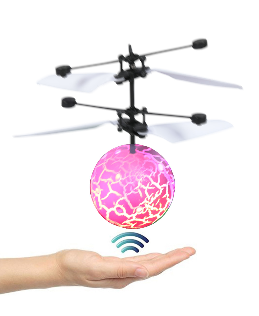 Intelligent Induction Flying Luminous Ball with Colored Light