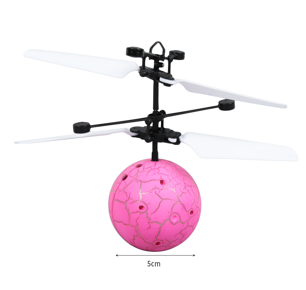 Intelligent Induction Flying Luminous Ball with Colored Light