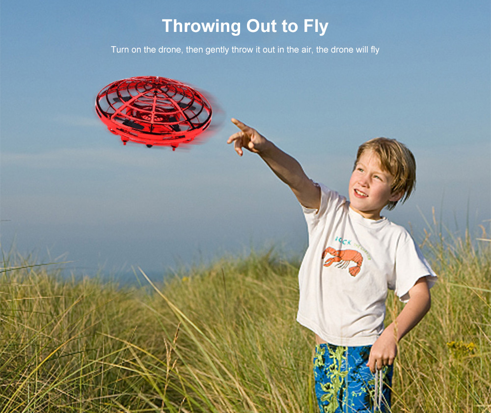 HXB - 003R Induction RC Drone Altitude Hold Obstacle Avoidance High / Low Speed 3D Flip Quadcopter HXB - 003R Induction RC Drone Altitude Hold Obstacle Avoidance High / Low Speed 3D Flip Quadcopter