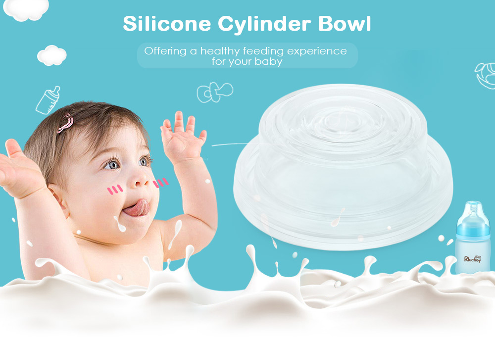 Product Accessory Silicone Cylinder Bowl for Electric Breast Pump