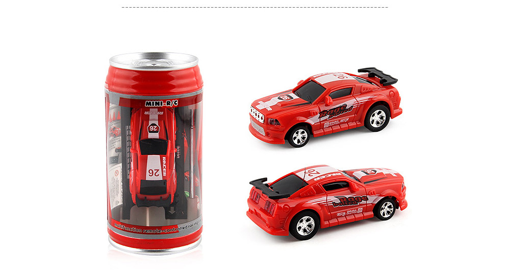 1/63 Mini RC High-speed Drifting Off-road Car Pull-ring Can Toy Gift for Children 1/63 Mini RC High-speed Drifting Off-road Car Pull-ring Can Toy Gift for Children