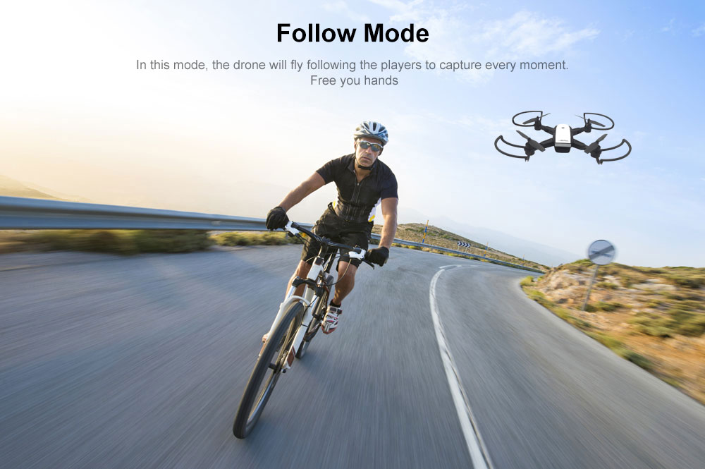 LH - X28WF - GPS 1080P WiFi FPV RC Drone - RTF Altitude Hold Waypoint Point of Interest Follow One Key Return Quadcopter