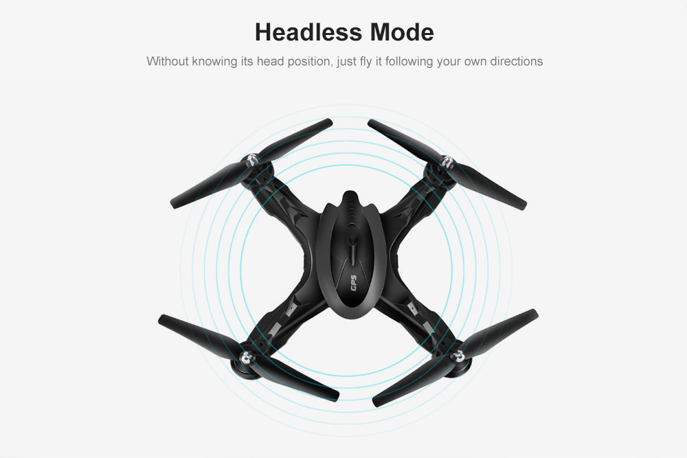 LH - X38GWF - BS GPS WiFi FPV RC Drone - RTF Altitude Hold Waypoint Point of Interest Follow One Key Return Quadcopter LH - X38GWF - BS GPS WiFi FPV RC Drone - RTF Altitude Hold Waypoint Point of Interest Follow One Key Return Quadcopter