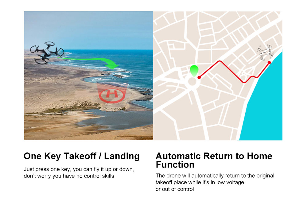 LH - X38GWF - BS GPS WiFi FPV RC Drone - RTF Altitude Hold Waypoint Point of Interest Follow One Key Return Quadcopter LH - X38GWF - BS GPS WiFi FPV RC Drone - RTF Altitude Hold Waypoint Point of Interest Follow One Key Return Quadcopter