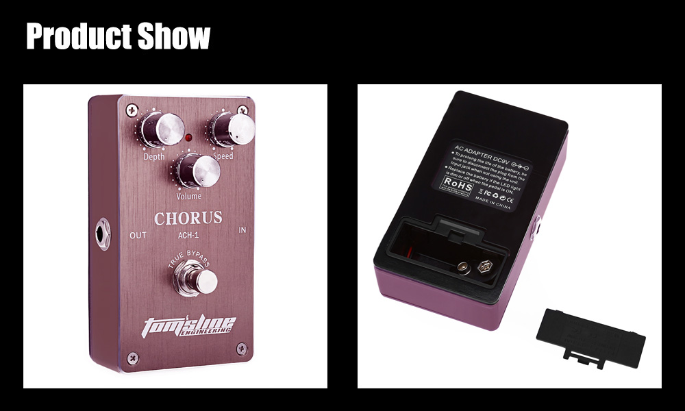 Aroma ACH - 1 Electric Guitar Effects Pedal Chorus True Bypass Aroma ACH - 1 Electric Guitar Effects Pedal Chorus True Bypass