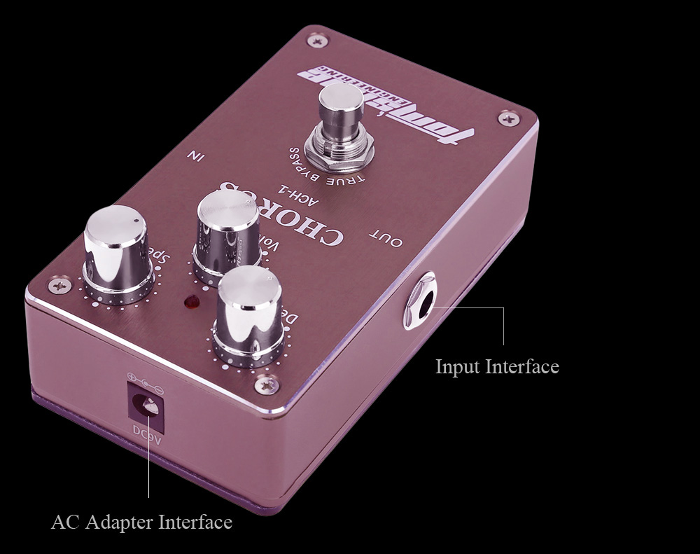 Aroma ACH - 1 Electric Guitar Effects Pedal Chorus True Bypass Aroma ACH - 1 Electric Guitar Effects Pedal Chorus True Bypass
