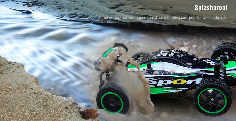 Jule 23211 1:20 Brushed RC Car RTR Splashproof / 2.4GHz 2WD / Impact-resistant PVC Shell