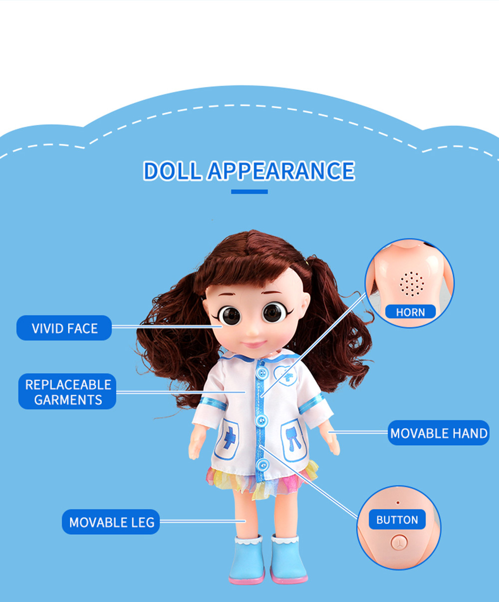 T2001A Electric Doctor Doll Operating Table Play House Toy T2001A Electric Doctor Doll Operating Table Play House Toy