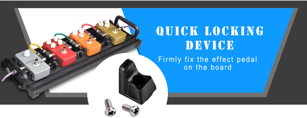Qiaolejiang GPB - 01 Guitar Effect Pedal Aluminum Alloy Board with Bag Qiaolejiang GPB - 01 Guitar Effect Pedal Aluminum Alloy Board with Bag