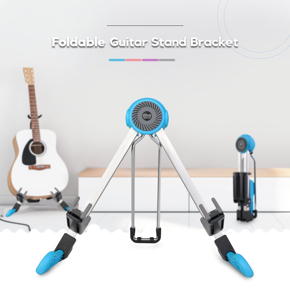 Qiaolejiang GGS - 03 Foldable A-frame Guitar Stand Instruments Holder Bracket Qiaolejiang GGS - 03 Foldable A-frame Guitar Stand Instruments Holder Bracket