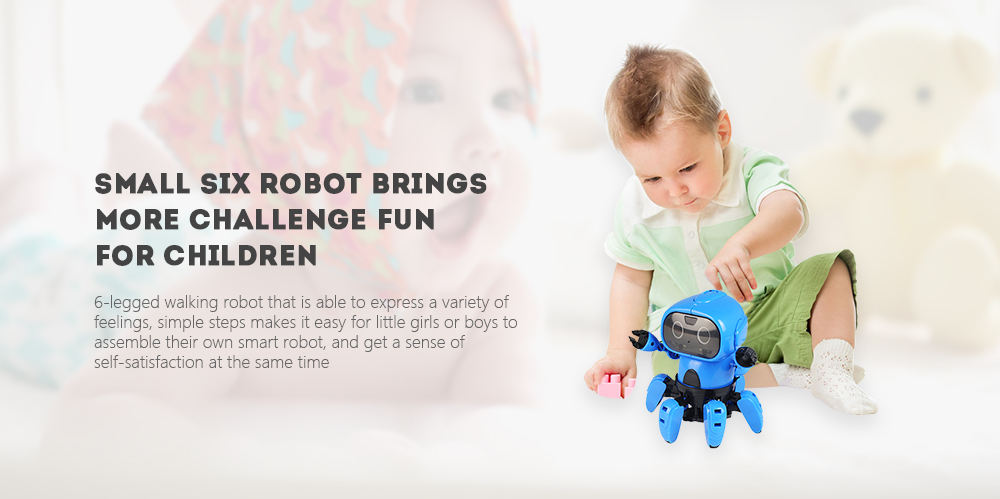 MoFun - 963 DIY Assembled Electric Robot Infrared Obstacle Avoidance Educational Toy MoFun - 963 DIY Assembled Electric Robot Infrared Obstacle Avoidance Educational Toy