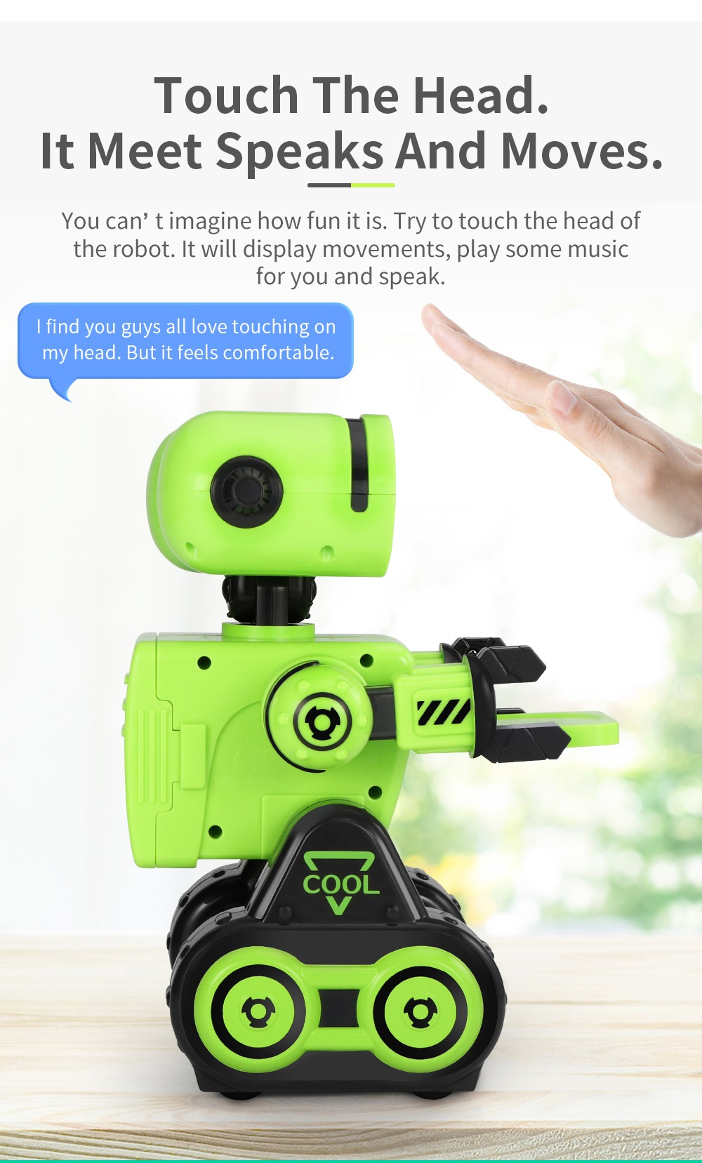 JJRC R13 - YW CADY WIRI Power Robot Intelligent Science Exploration Toy Gift