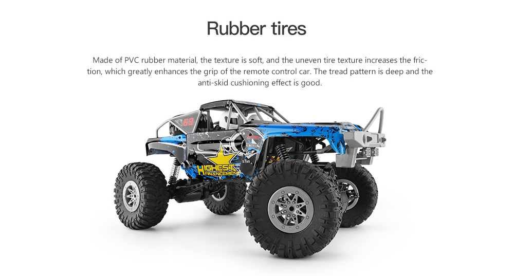 WLtoys 104310 1 / 10 Electric 4WD Double Bridge Climbing Car